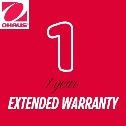 Ohaus 1 Year FREE Extended Warranty