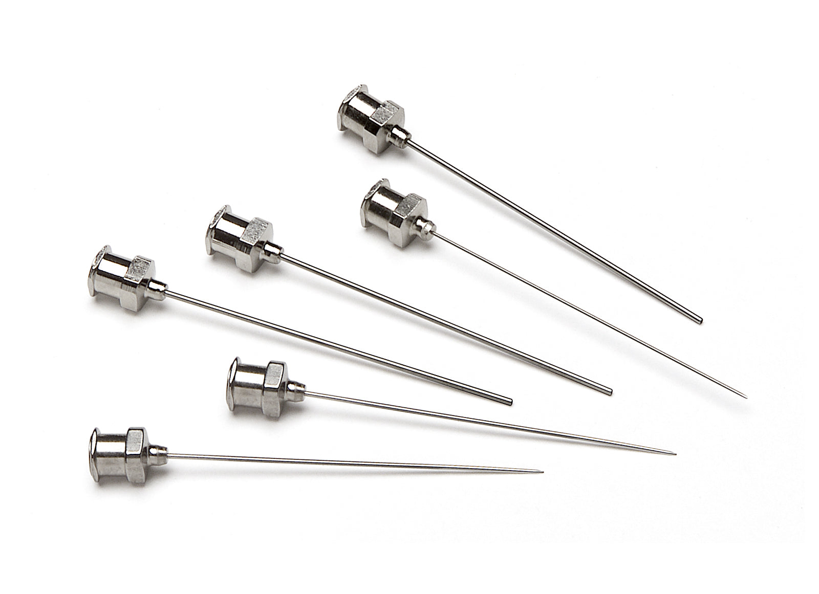 13 gauge, Metal Hub NDL, custom length (0.375 to 12 in), point style 5 or AS, 6/PK