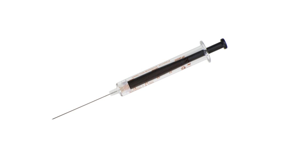 5 mL, Model 1005 LTN CTC SYR, Cemented NDL, 26 ga, point style 5