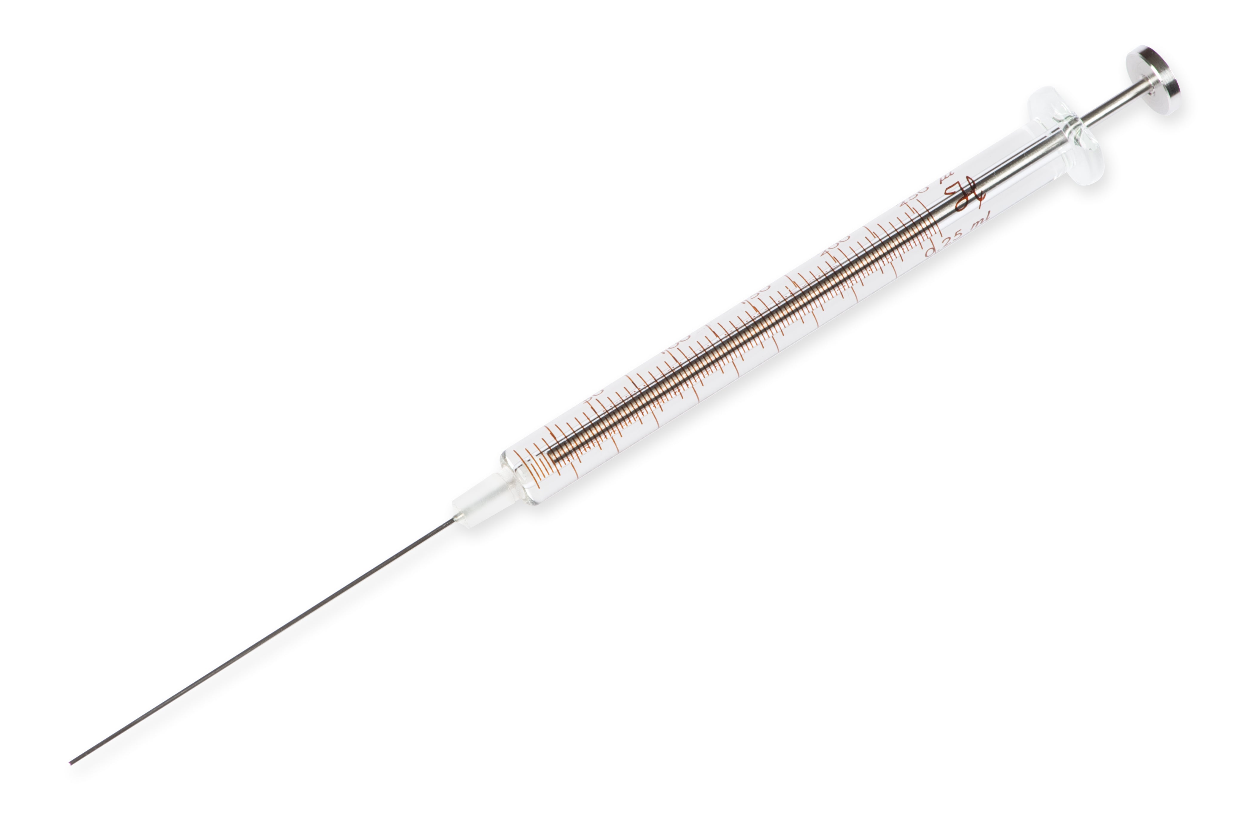 250 µL, Model 1725 N CTC SYR (7.9 mm), S-Line, Cemented Needle, 22 ga, point style 3