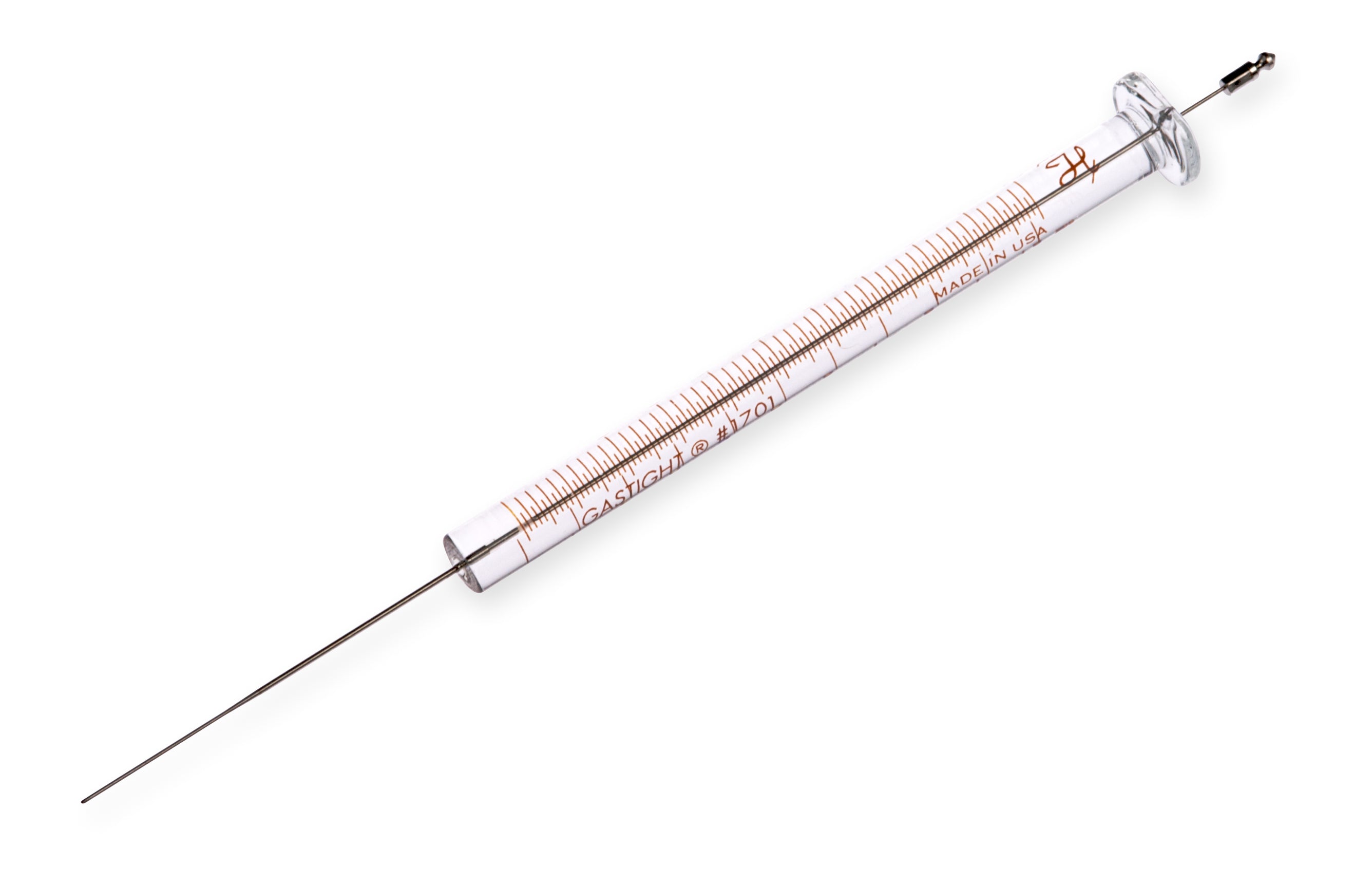 10 µL, Model 1701 N Agilent SYR, Cemented NDL, 23s-26s ga, 1.71 in, point style AS