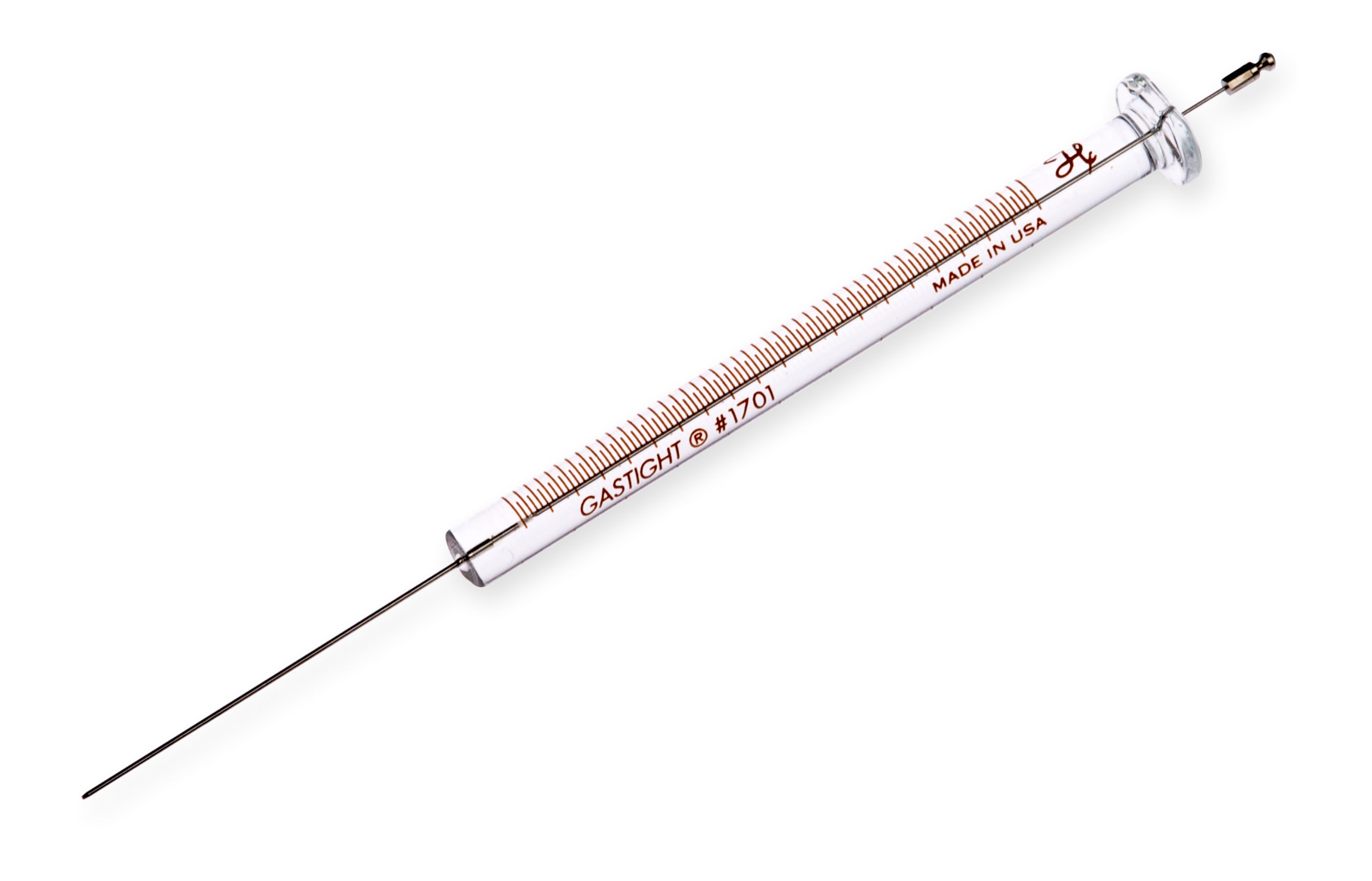 10 µL, Model 1701 N Agilent SYR, Cemented NDL, 23s ga, 1.71 in, point style AS