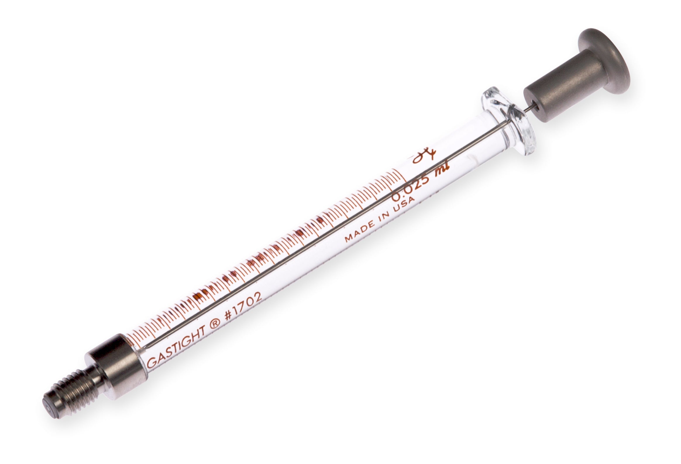 25 µL, Model 1702 CX SYR, 1/4-28 Threads