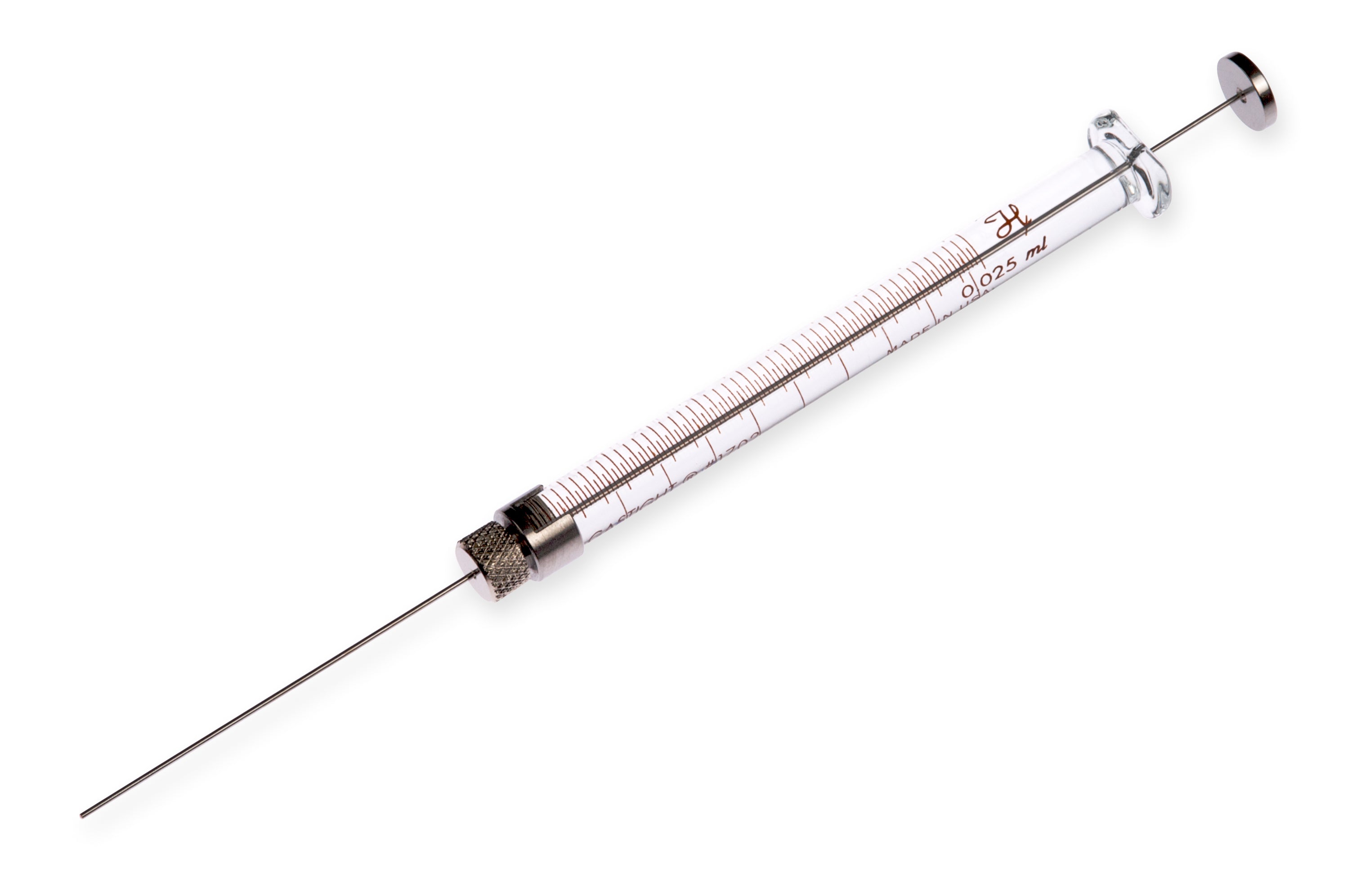 25 µL, Model 1702 RN SYR, Small Removable NDL, 22s ga, 2 in, point style 3