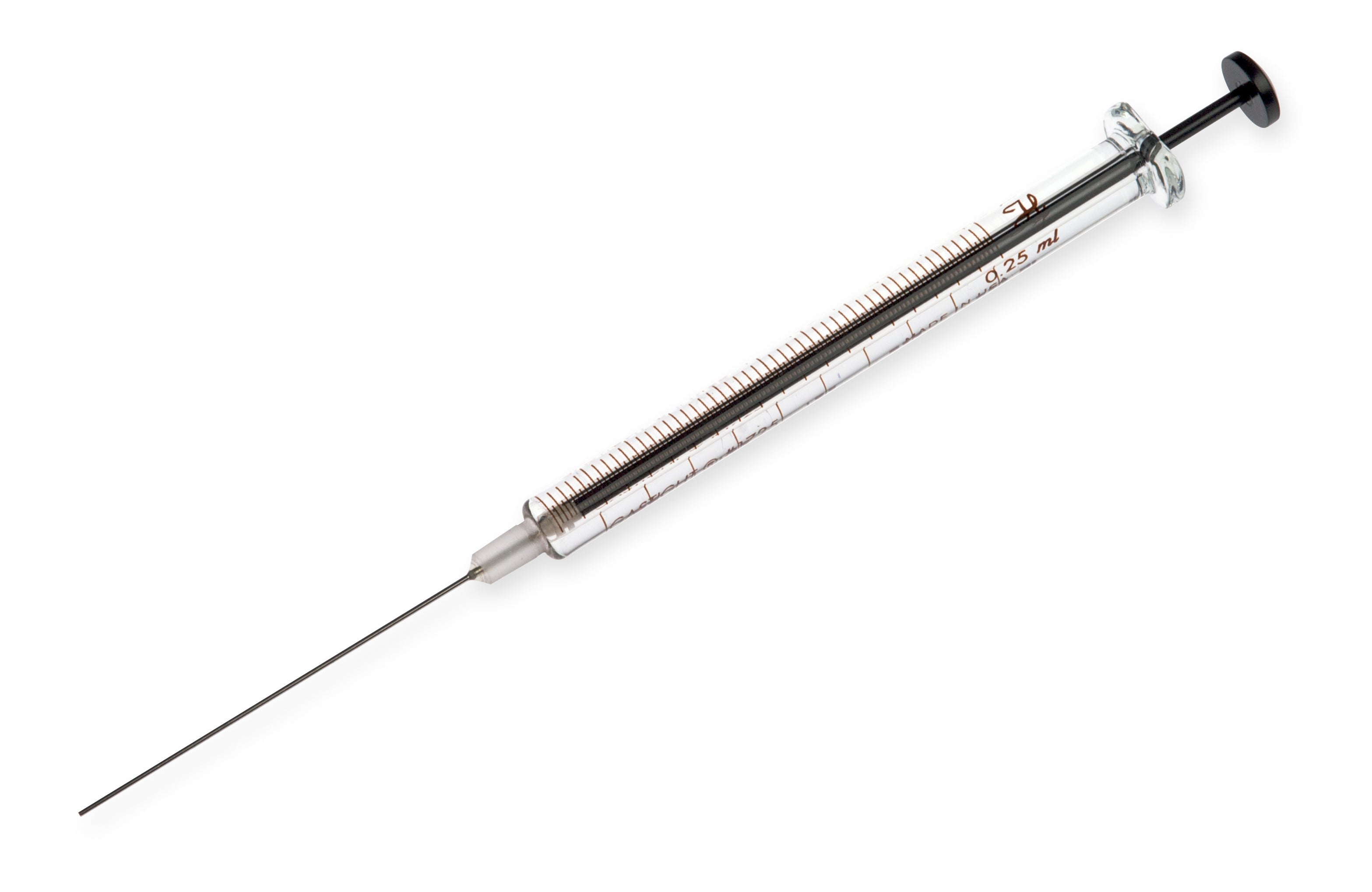 250 µL, Model 1725 LTN SYR, Cemented NDL, 22s ga, 2 in, point style 3