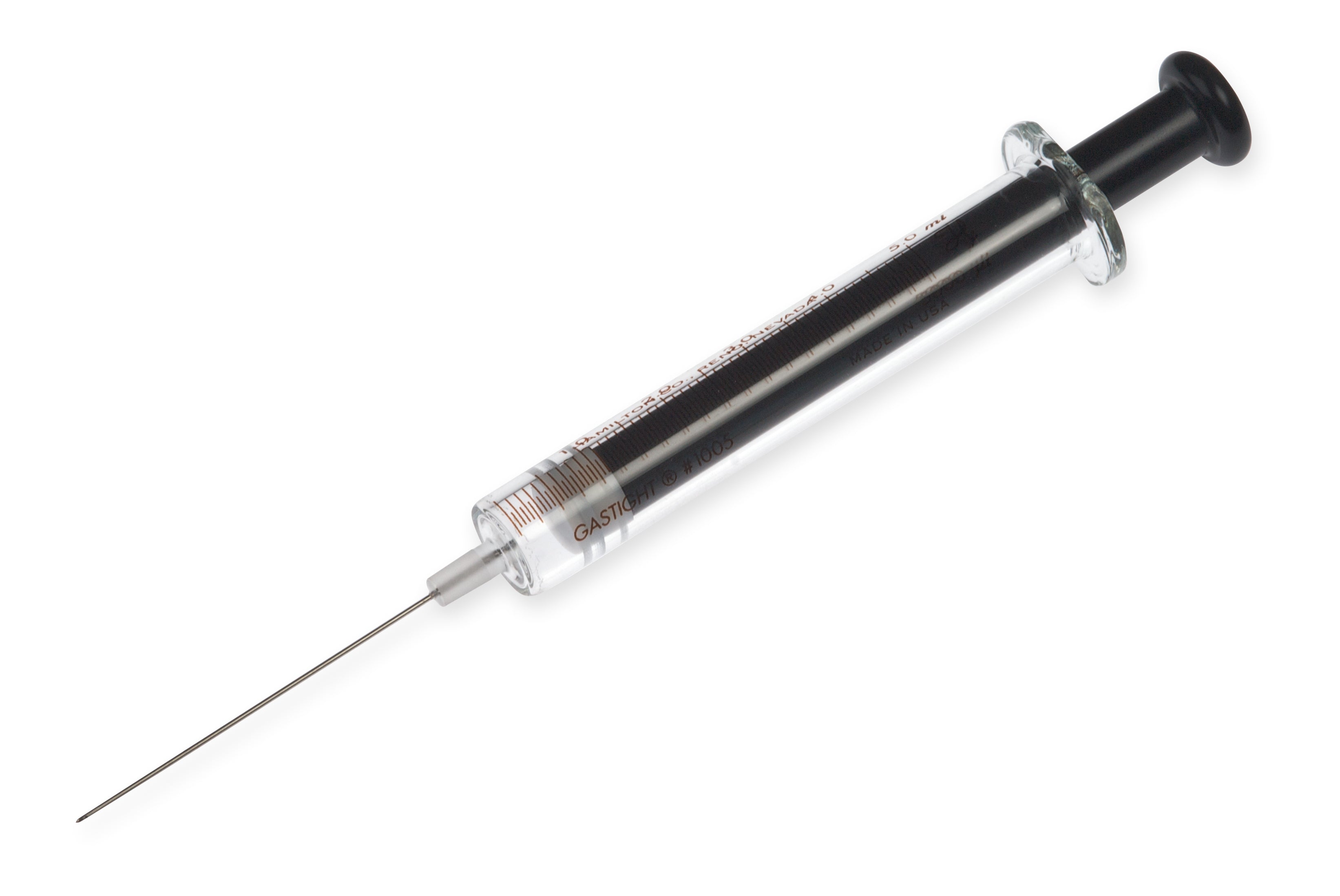 5 mL, Model 1005 LTN SYR, Cemented NDL, 22 ga, 2 in, point style 5