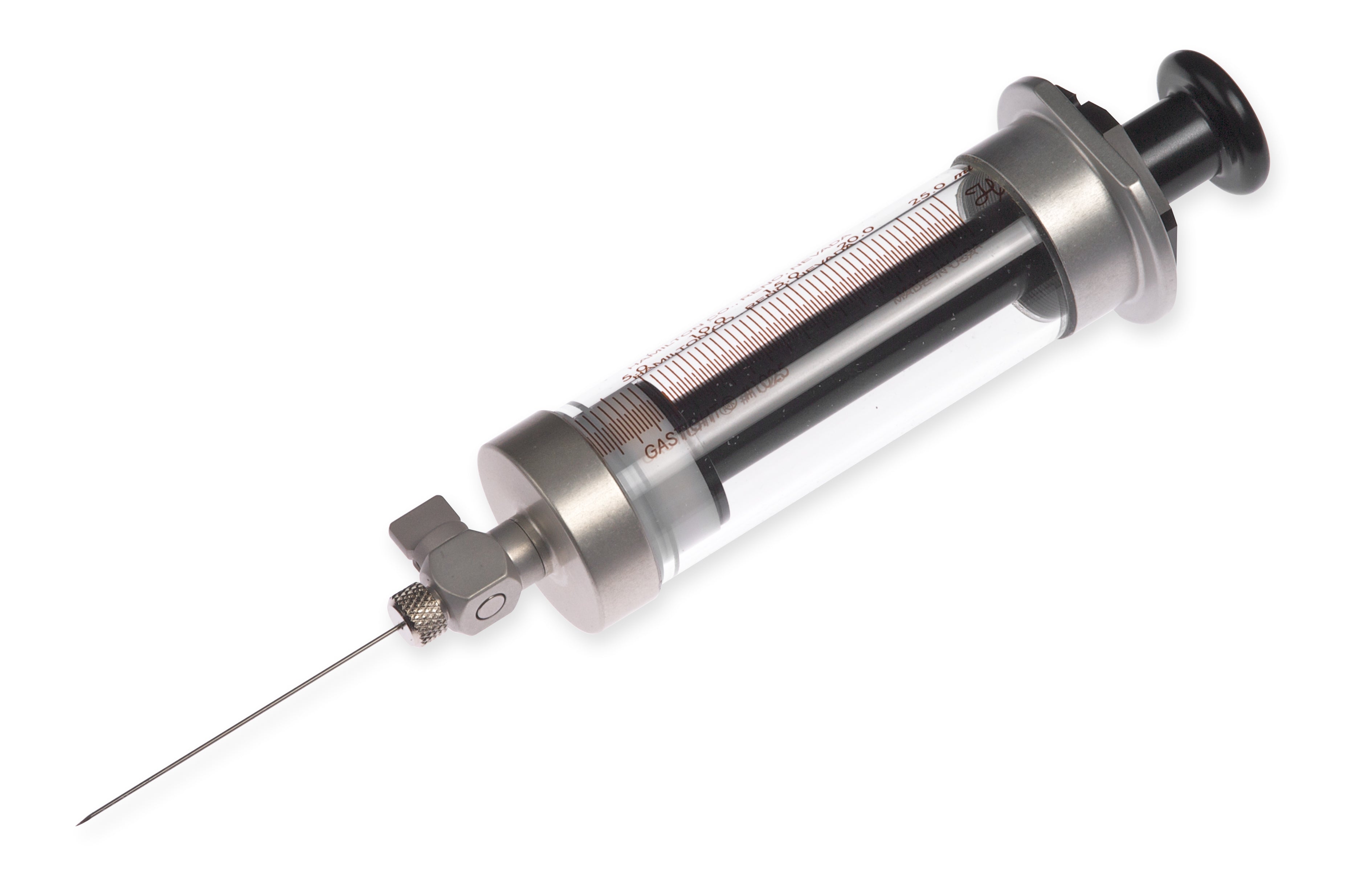 25 mL, Model 1025 SL SYR, Large Removable NDL, 22 ga, 2 in, point style 2