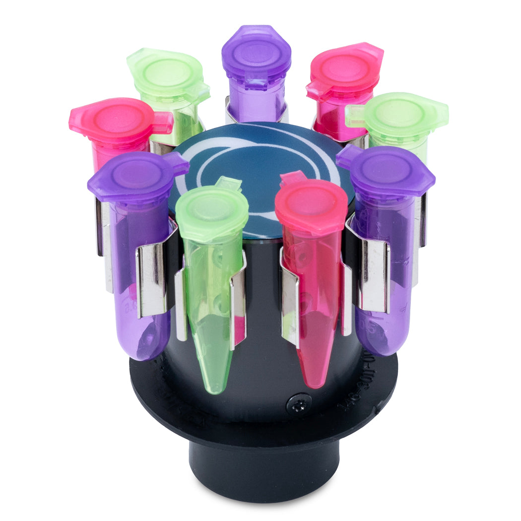 Vertical High Speed Microtube Holder for Genie Vortex Mixers