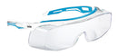 Bolle TRYON OTG Healthcare Platinum ASAF Clear PC Lens With Blue/White Temples