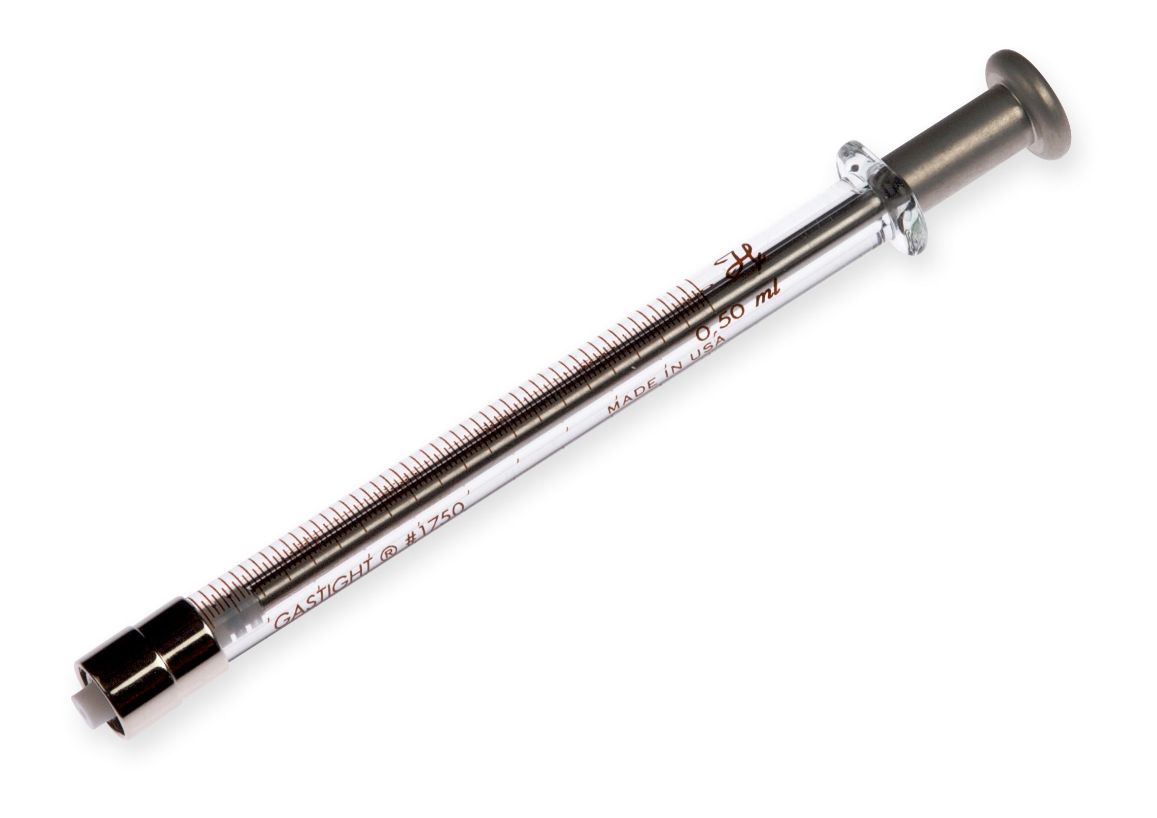 500 µL, Model 1750 TLLX SYR, Instrument Syringe